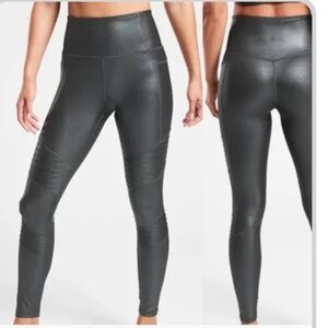 Velocity silver/pewter leggings. NWT